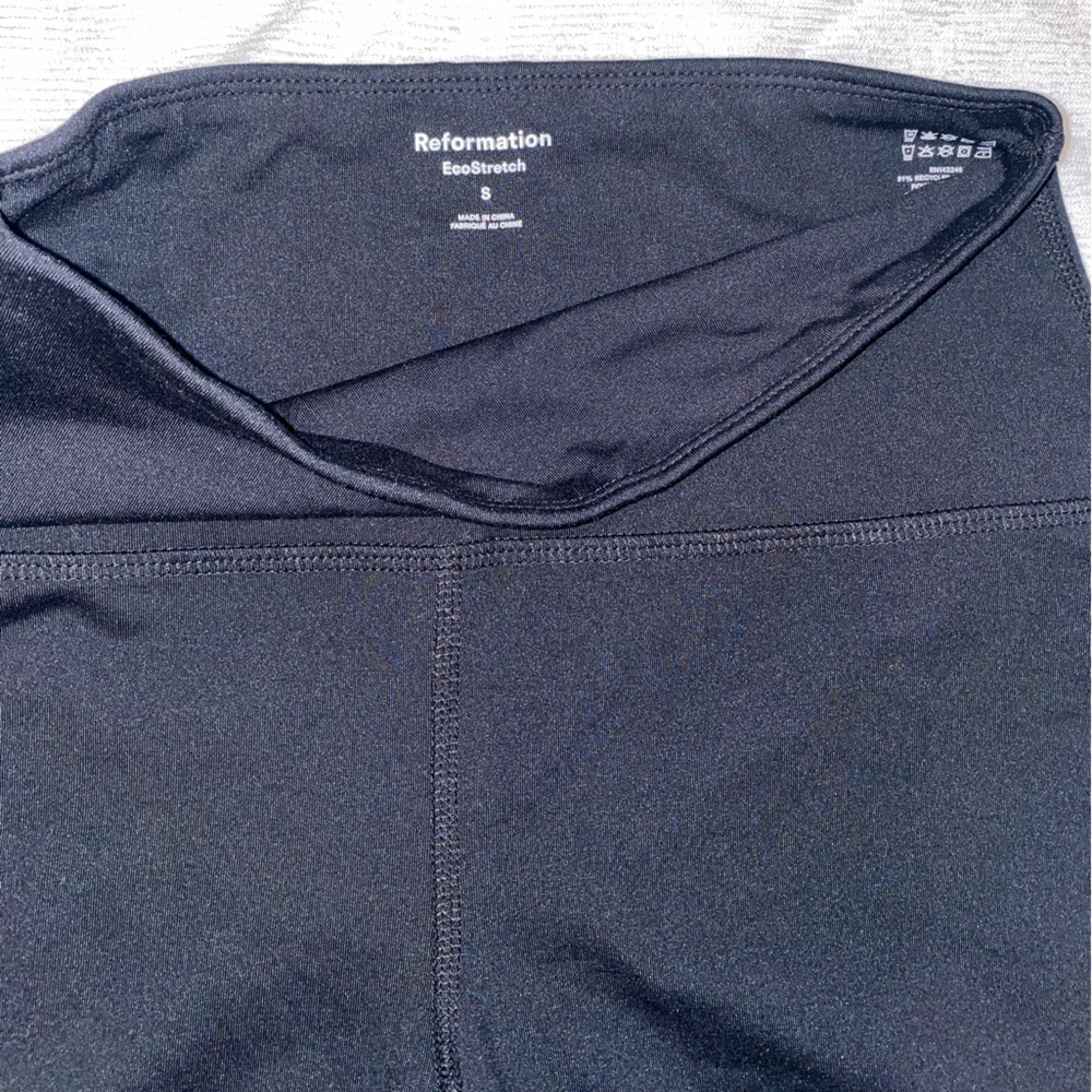 Reformation biker shorts